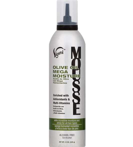 VIGOROL OLIVE MEGA MOISTURE MOUSSE 12OZ