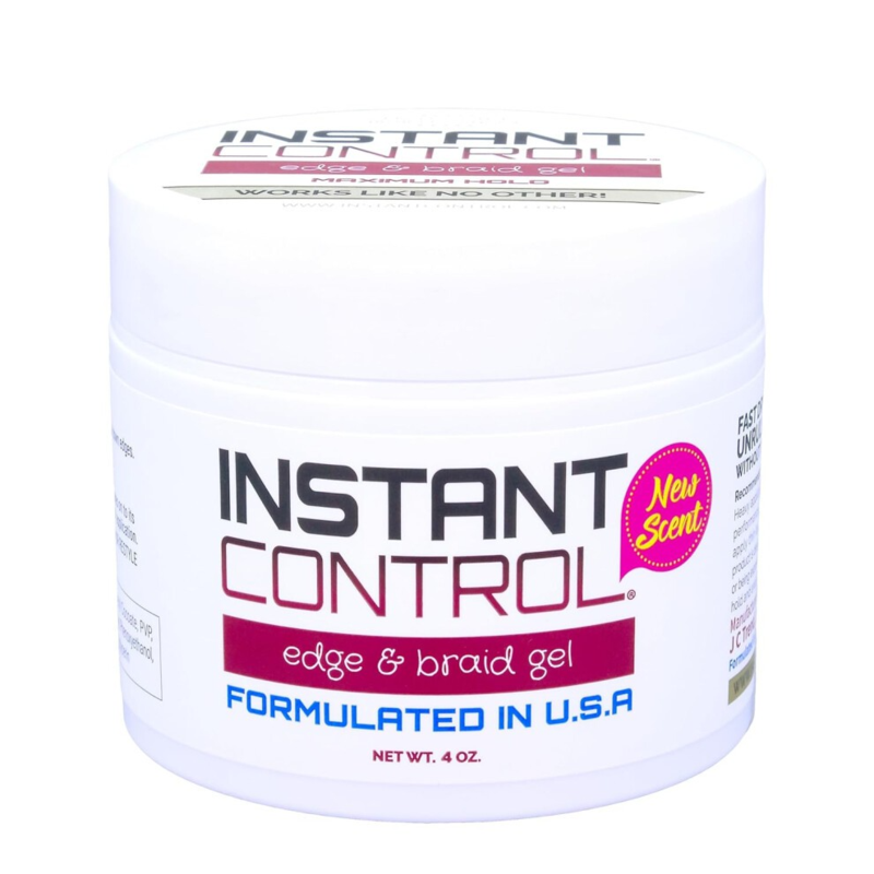 INSTANT CONTROL EDGE & BRAID GEL 4OZ