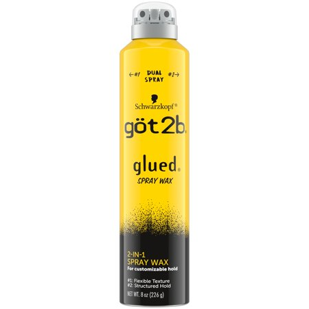 SCHWARZKOPF GOT 2B GLUED SPRAY WAX 8 OZ