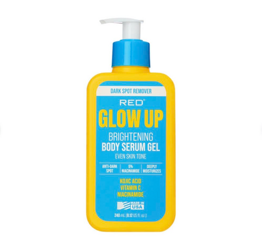 RED BY KISS GLOW UP GUP05 BRIGHTENING BODY SERUM GEL 8.12OZ