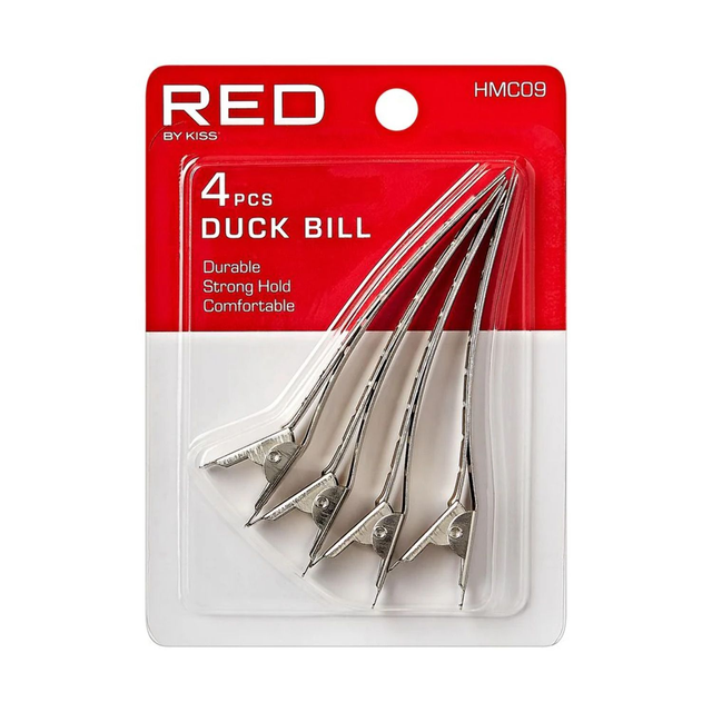 RED BY KISS DUCK BILL CLIPS HMC09