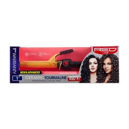 RED BY KISS CERAMIC CURLING IRON CI05N