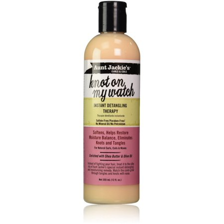 AUNT JACKIE'S CURLS & COILS KNOT ON MY WATCH DETANG. THERAPY 12FL OZ