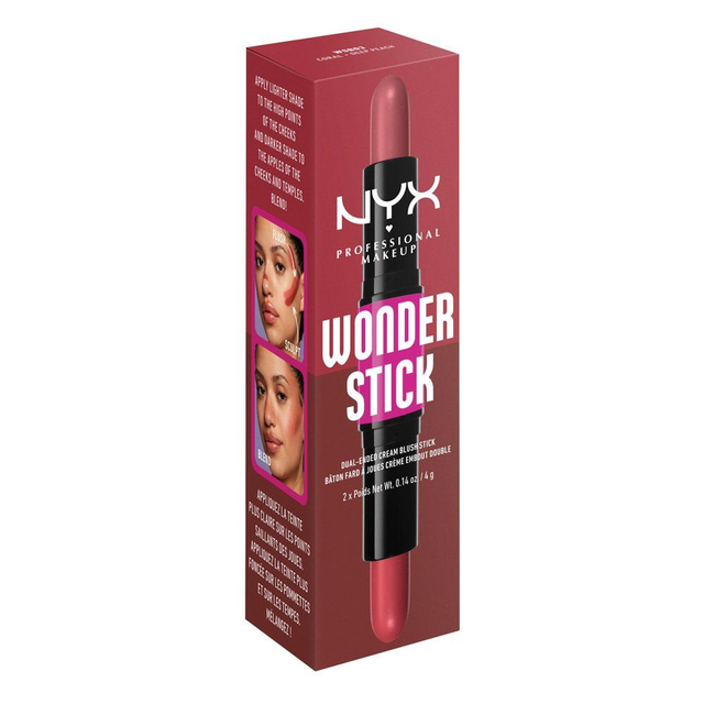 NYX PROFESSIONAL MAKEUP WONDER STICK CREAM BLUSHCORAL DEEP PEACH