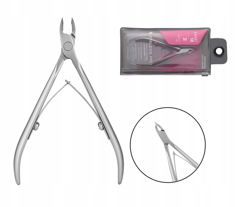 STALEKS PRO SMART 10 3MM PROFESSIONAL CUTICLE NIPPER