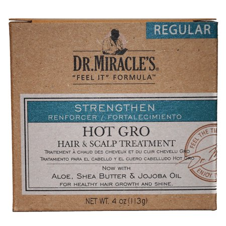 DR MIRACLES HOT GRO HAIR & SCALP TREATMENT 4OZ