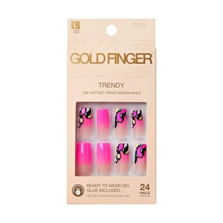 KISS NEW YORK NAILS GD39