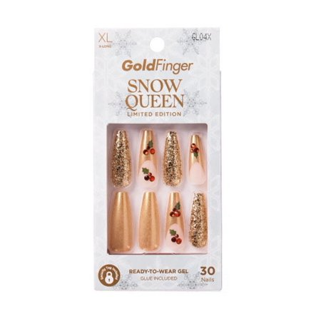 KISS NAIL SNOW QUEEN GL04X