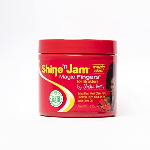SHINE N JAM MAGIC FINGER FOR BRAIDERS 16OZ