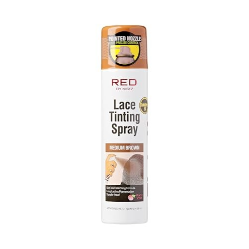 RED BY KISS LACE TINTING SPRAY TL06 MEDIUM BROWN