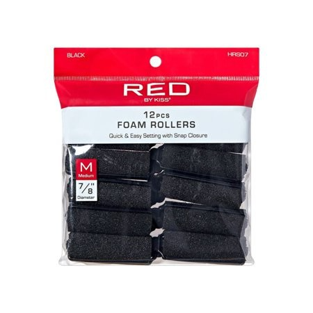 RED BY KISS FOAM ROLLER MEDIUM 7/8'' HRS07