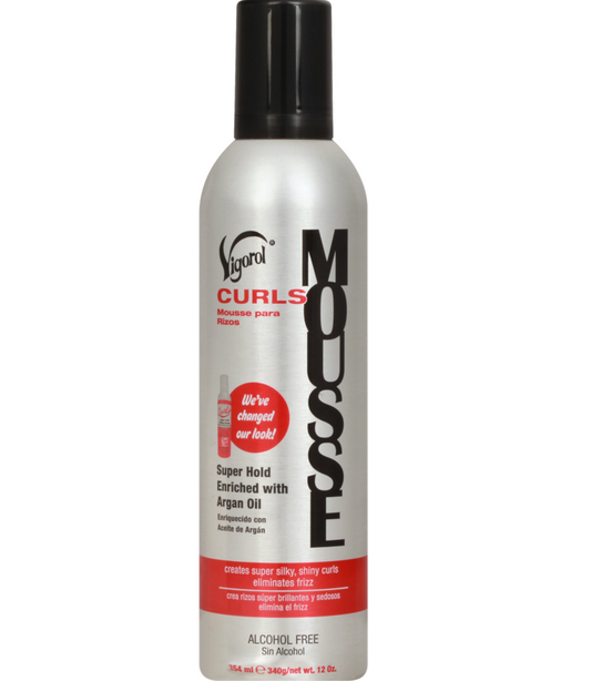 VIGOROL CURLS MOUSSE 12OZ SUPER HOLD