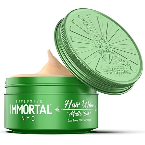 IMMORTAL NYC HAIR WAX MATTE LOOK 5.07OZ