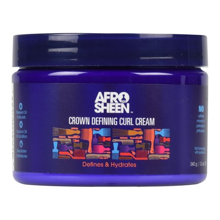 AFROSHEEN CROWN DEFINING CURL CREAM 12OZ