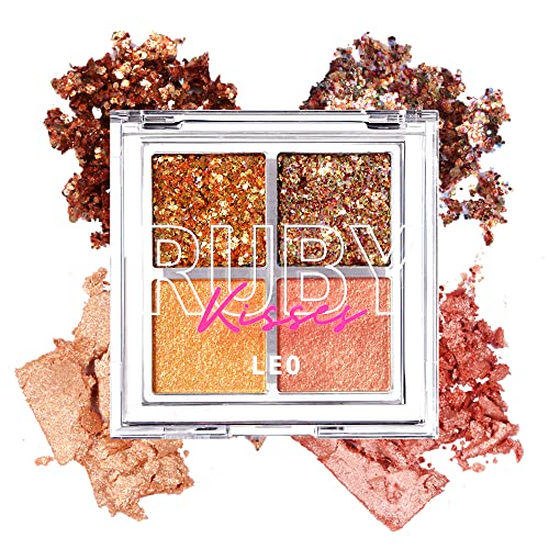 RUBY KISSES GLITTER GEM PALETT LEO