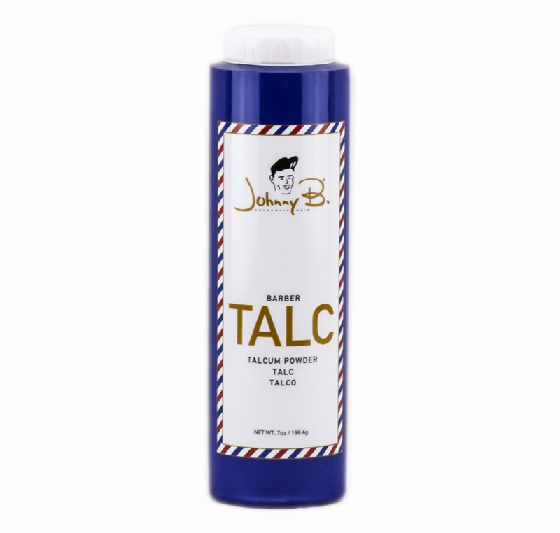 JOHNNY B BARBER TALC 7OZ