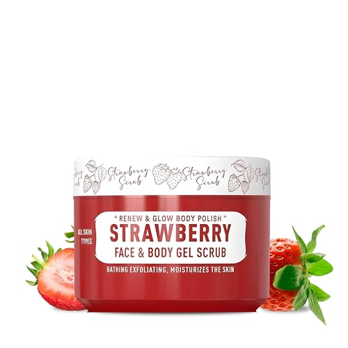 IMMORTAL HAIR STYLING FACE & BODY SCRUB STRAWBERRY