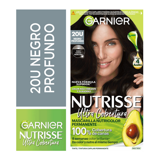 GARNIER HAIR COLOR 20U NEGRO PROFUNDO