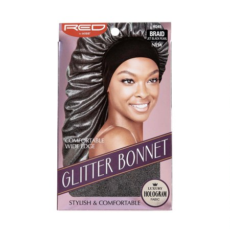 RED BY KISS GLITTER BONNET HQ45