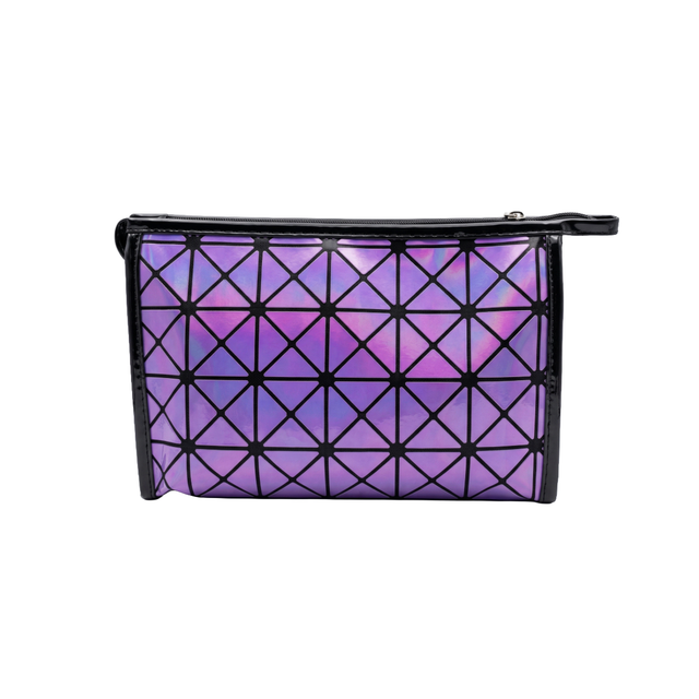 RED BY KISS MAKEUP POUCH PURPLE RG03