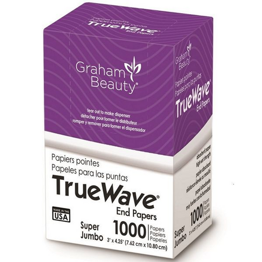 GRAHAM BEAUTY TRUE WAVE END PAPER SUPER JUMBO 3X4.25