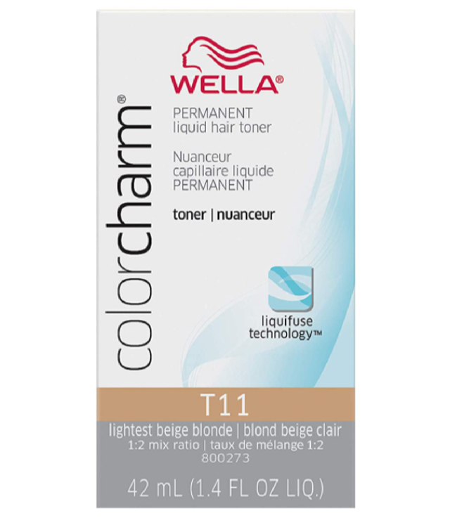 WELLA COLORCHARM LIQUID T11 LIGHTEST BEIGE BLONDE
