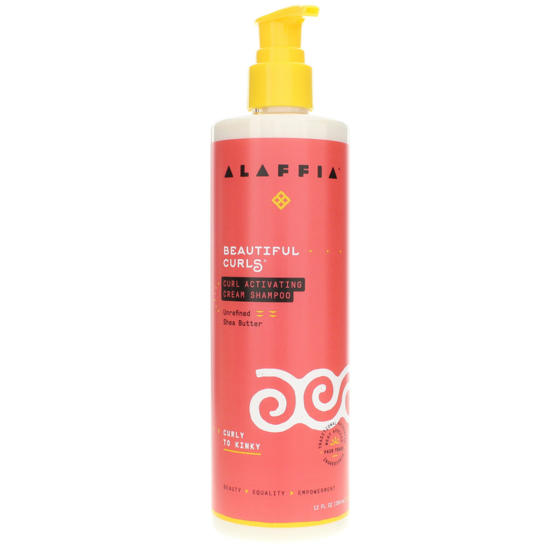 ALAFFIA BEAUTIFUL CURLS CREAM SHAMPOO 12FL OZ