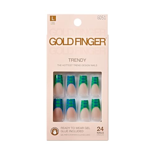 KISS NAIL GOLD FINGER GD51