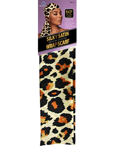 DREAM WORLD SILKY SATIN WRAP SCARF DRE110L
