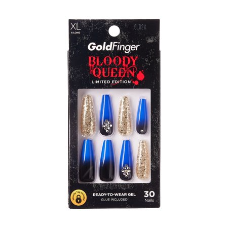 KISS NAIL BLOODY QUEEN GL02X