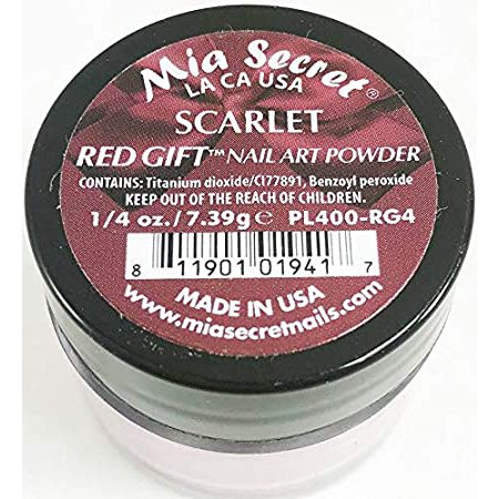 MIA SECRET NAIL ART POWDER 1.4 SCARLET