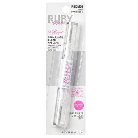 RUBY KISSES BROW & LASH CLEAR MASCARA RBDM01