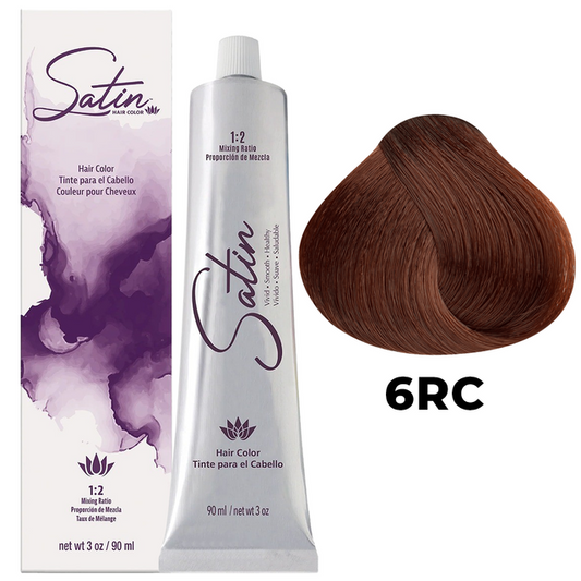 SATIN HAIR COLOR 6RC DARK RED COPPER BLONDE