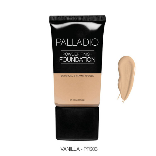 PALLAD. PWDR FINISH FOUNDATION VANILLA PFS03