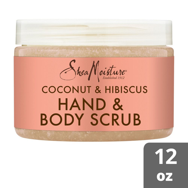 SHEA MOISTURE HAND & BODY SCRUB 12OZ