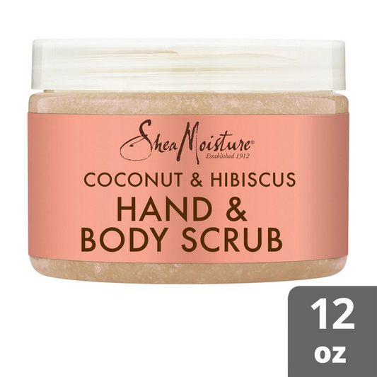 SHEA MOISTURE HAND & BODY SCRUB 12OZ