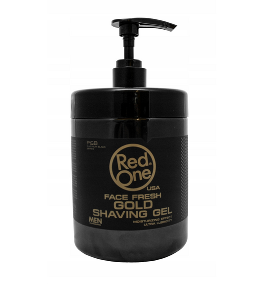 RED ONE FACE FRESH GOLD SHAVING GEL 34FL OZ