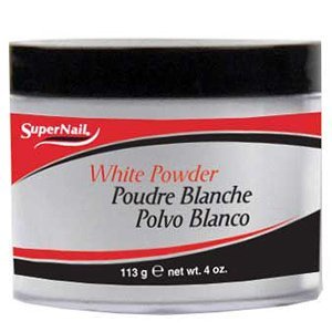 SUPER NAIL POWDER WHITE 4 OZ