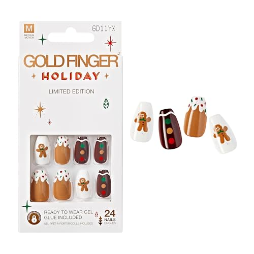 KISS NAIL HOLIDAY GD11YX