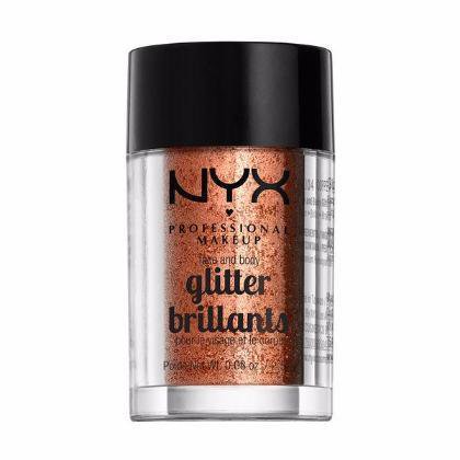 NYX FACE & BODY GLITTER GLI04 COPPER
