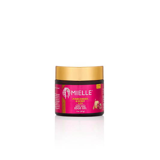 MIELLE SUPER HOLD EDGE GEL POMEGRANATE & HONEY 2OZ