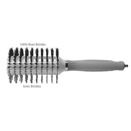 Olivia Garden Ceramic + Ion - Turbo Vent Oval Twin Brush Large - CIOVLTWIN-LG CI-OVL-TWIN-LG