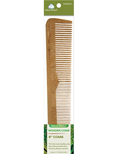 DREAM WORLD WOODEN COMB DREW011