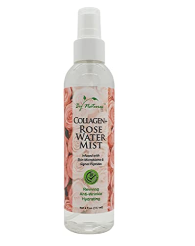 BY NATURES ROSE WATER MIST COLLAGEN 6FL OZ