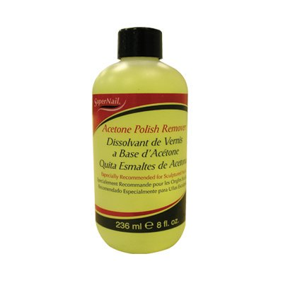 SUPER NAIL ACETON POLISH REMOVER 8FL OZ