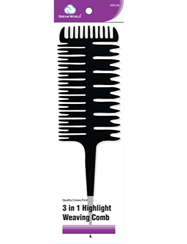 BRITTNY 3IN 1 HIGHLIGHT WEAVING COMB BRC49