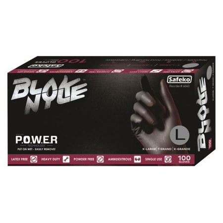 SAFKO GLOVES BLACK LARGE