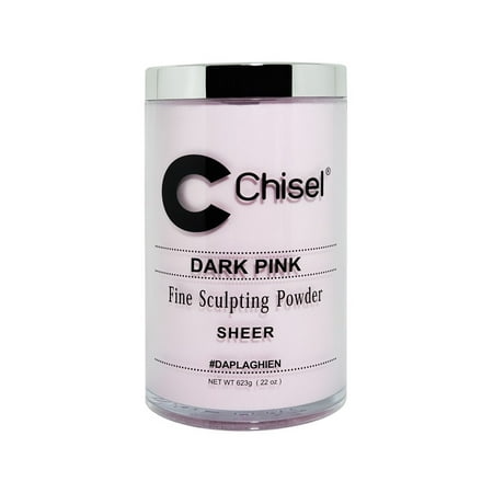 CHISEL DARK PINK FINE SCULPTING POWDER 22OZ