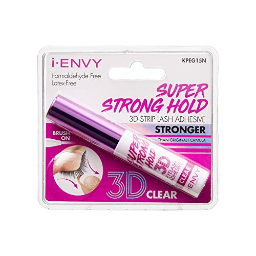 IENVY EYELASH GLUE SUPER STRONG HOLD CLEAR KPEG15N