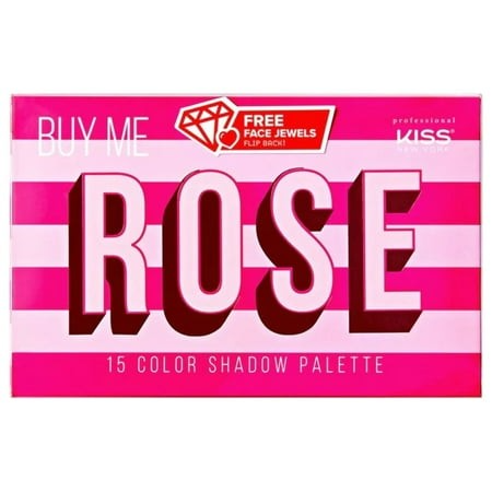 KISS NEW YORK SHADOW PALETTE ROSE KMSP01